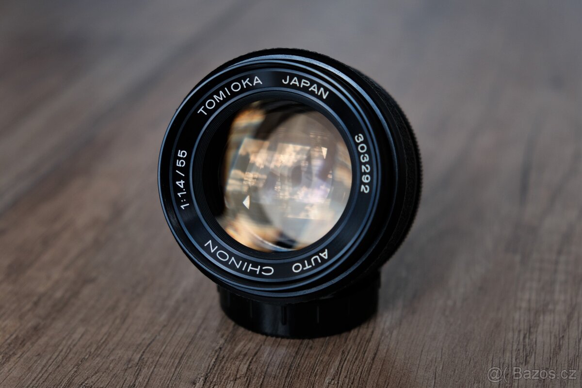 TOMIOKA auto Chinon 55mm f/1.4 - (M42) - 2