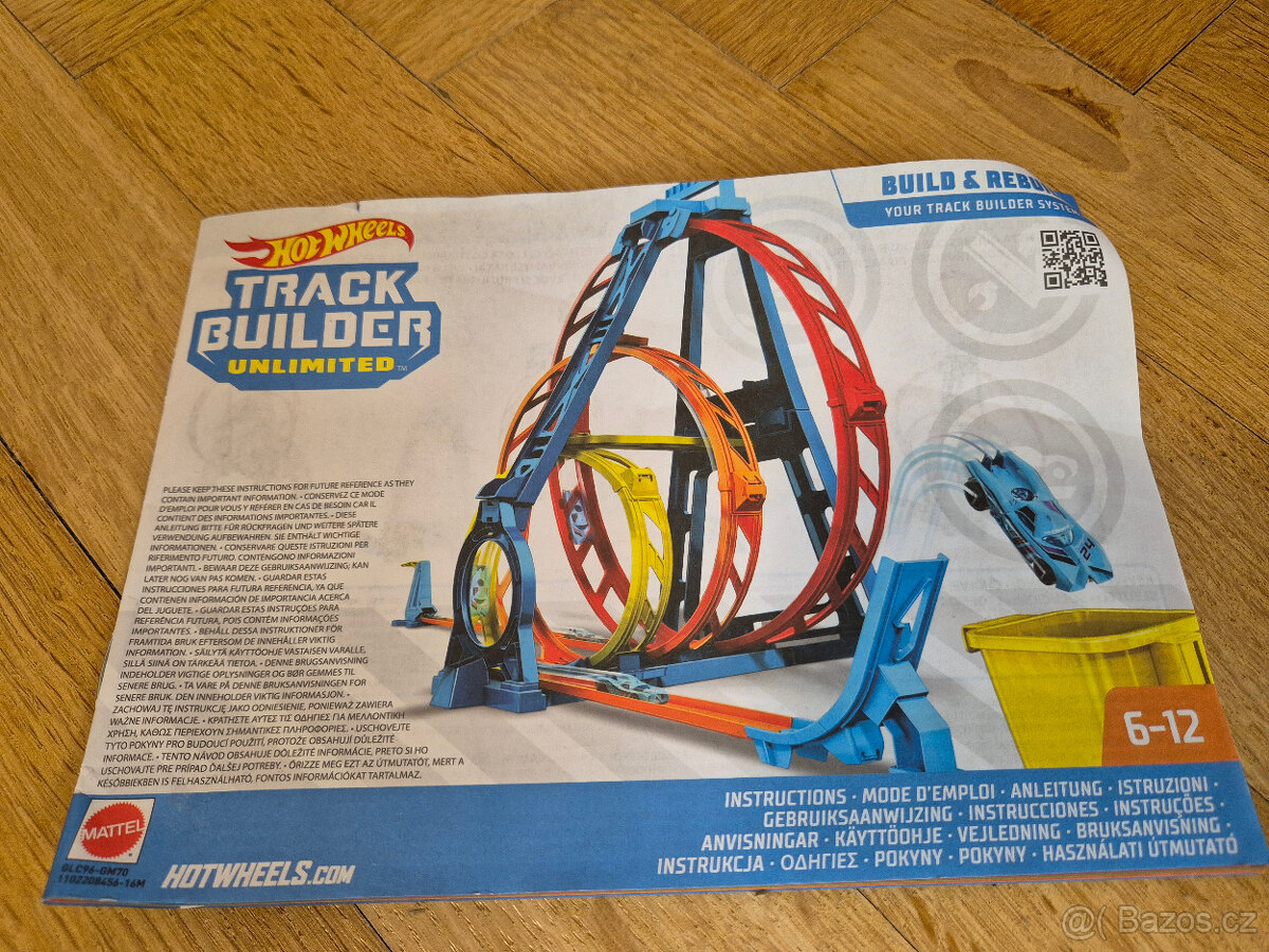 HotWheels Track Builder - loping/smyčka - 2