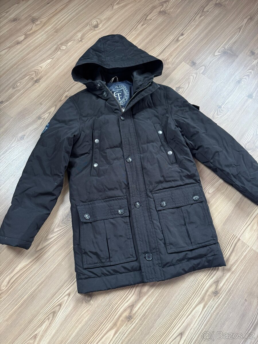 LUXUSNÍ PÁNSKÝ ZIMNÍ KABÁT zn. COTTONFIELD vel. S - 2