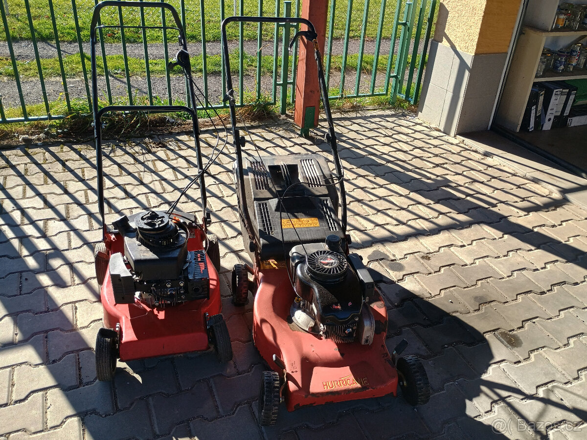 Benzínové sekačky s pojezdem-2kusy - 2