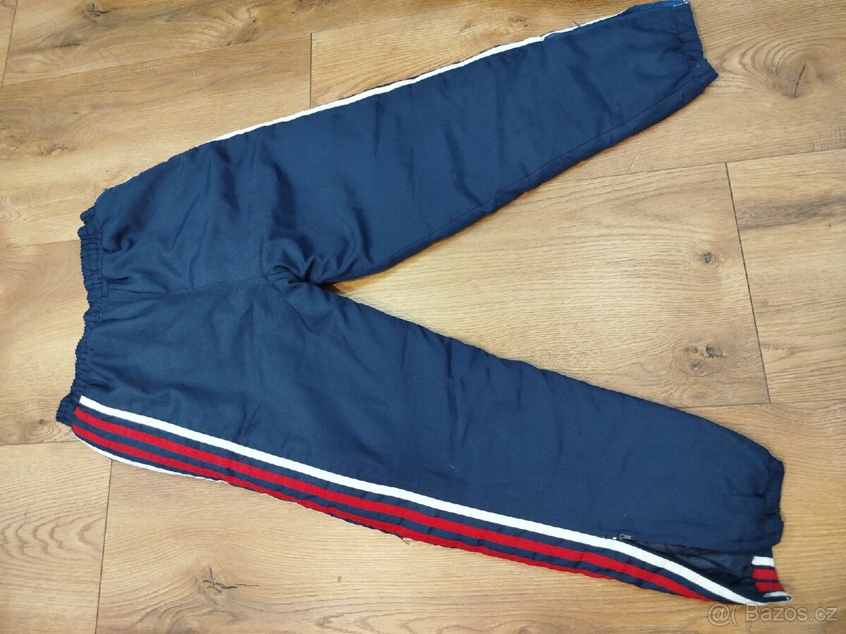 Zateplené dětské kalhoty vel 140 - 2
