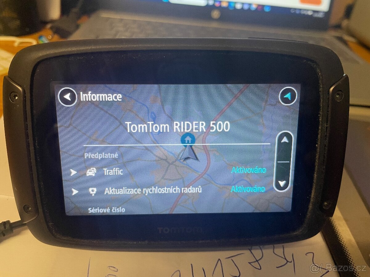 Navigace TomTom Rider 500 - 2