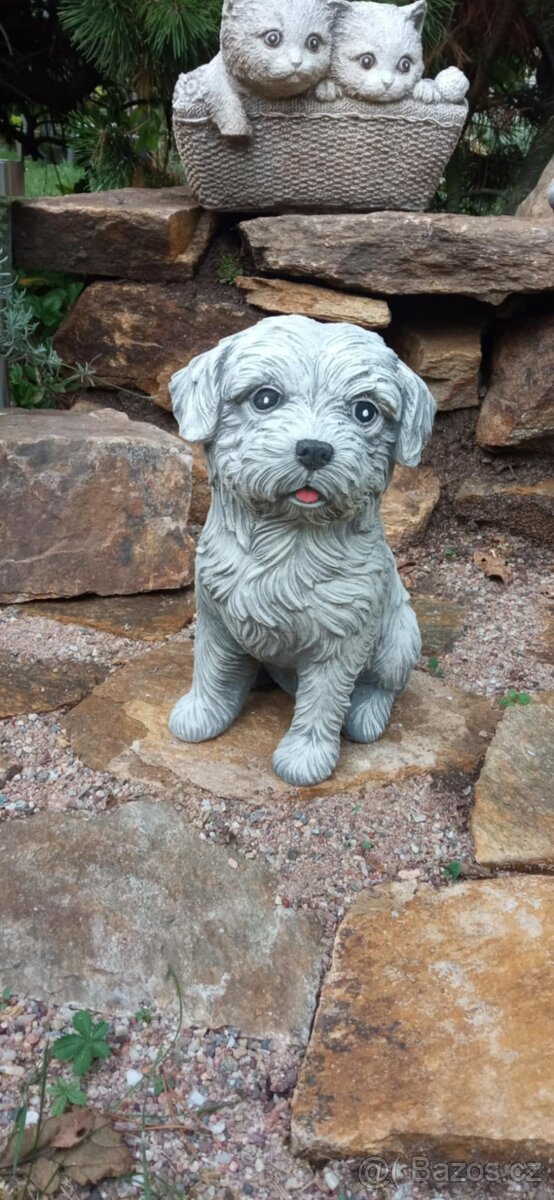 Zahradní dekorace- Pejsek - 2