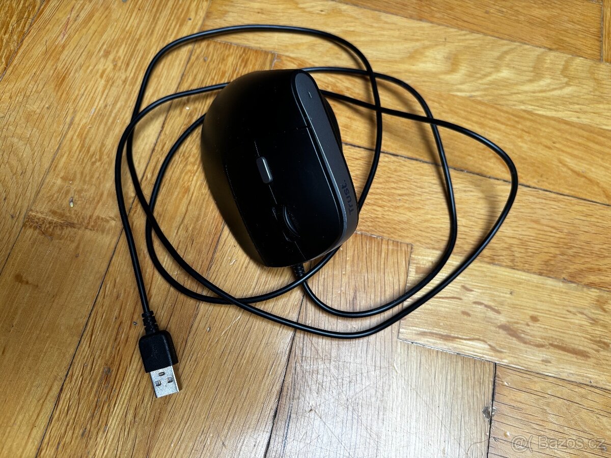 Trust Bayo II Eco ergonomická myš (25144) – drátová, černá - 2