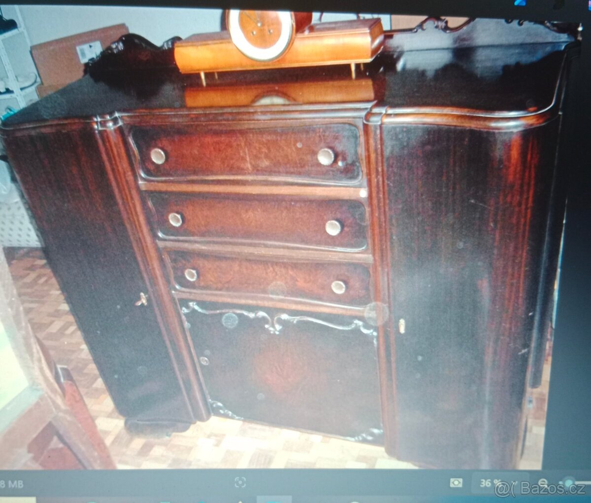 Starožitná skříň prádelník - 2