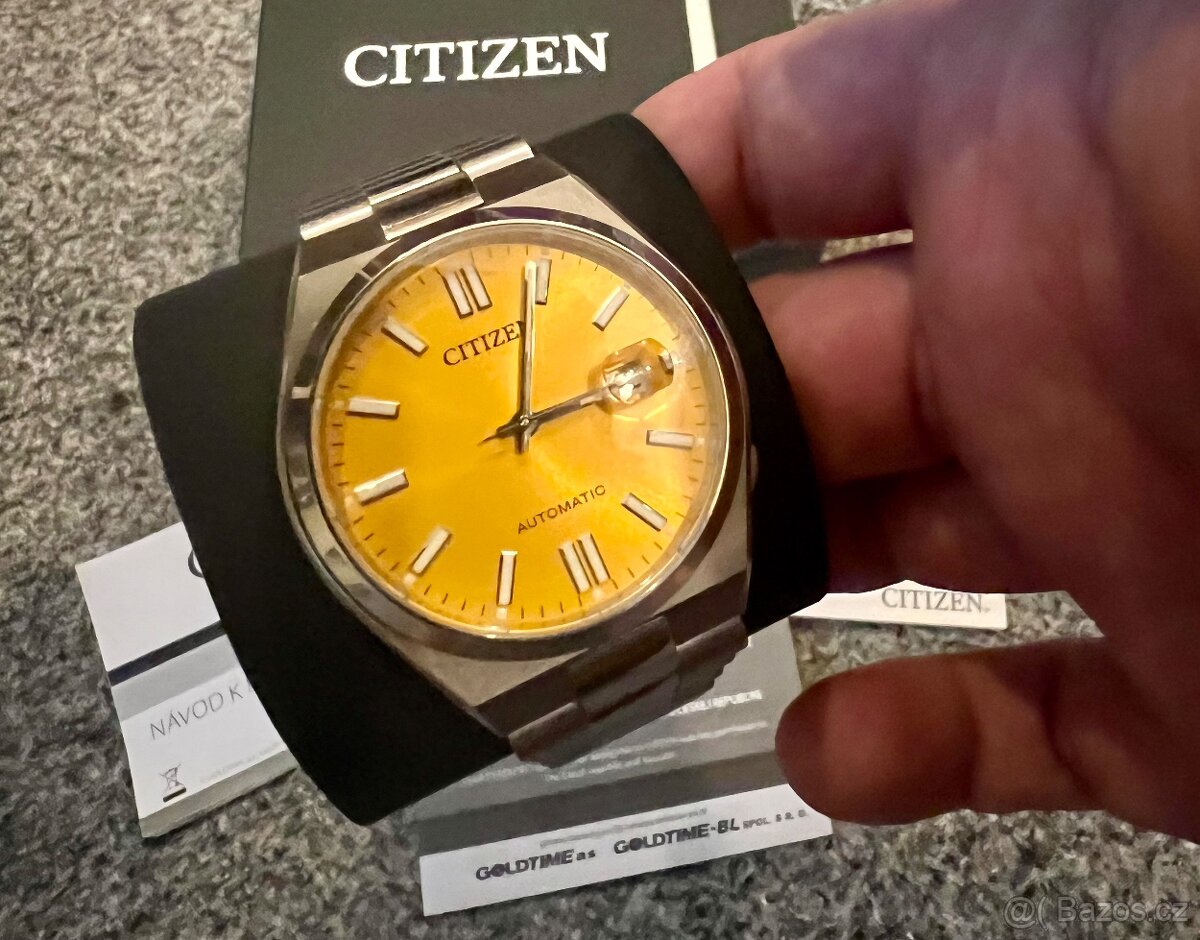 Citizen Tsuyosa Automatic Žluté - 2