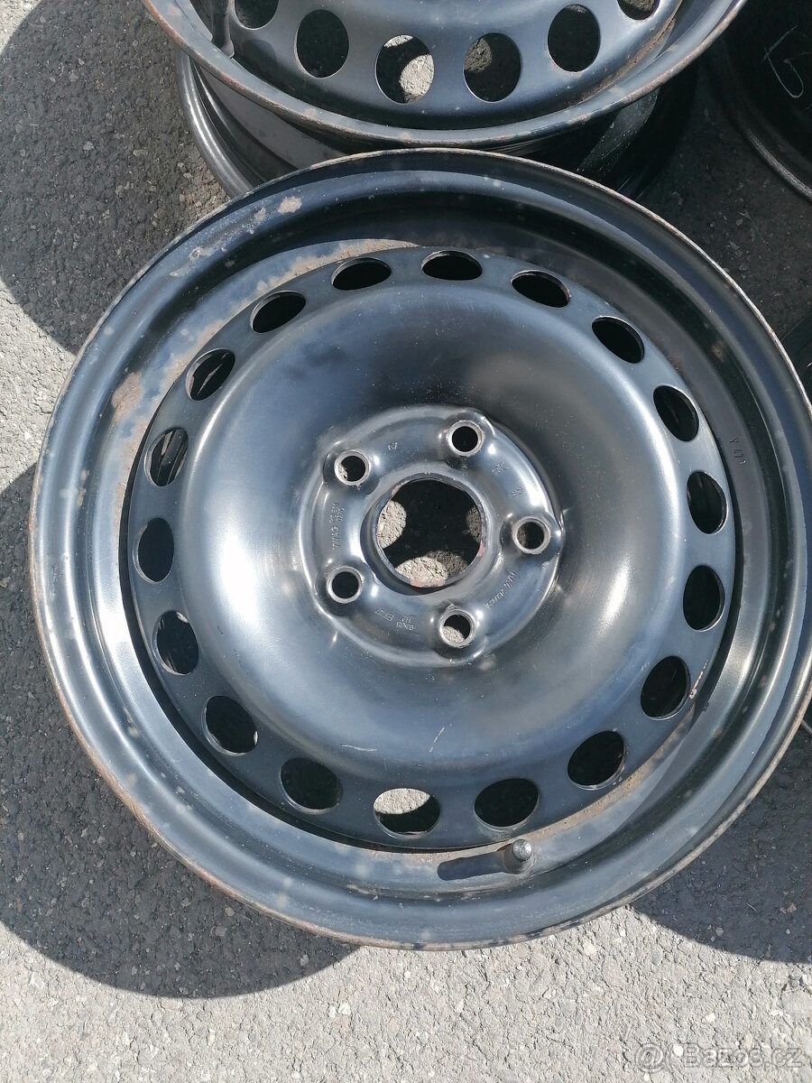 Plechový disk 6x15 ET47 5x112 Octavia 2 - 2