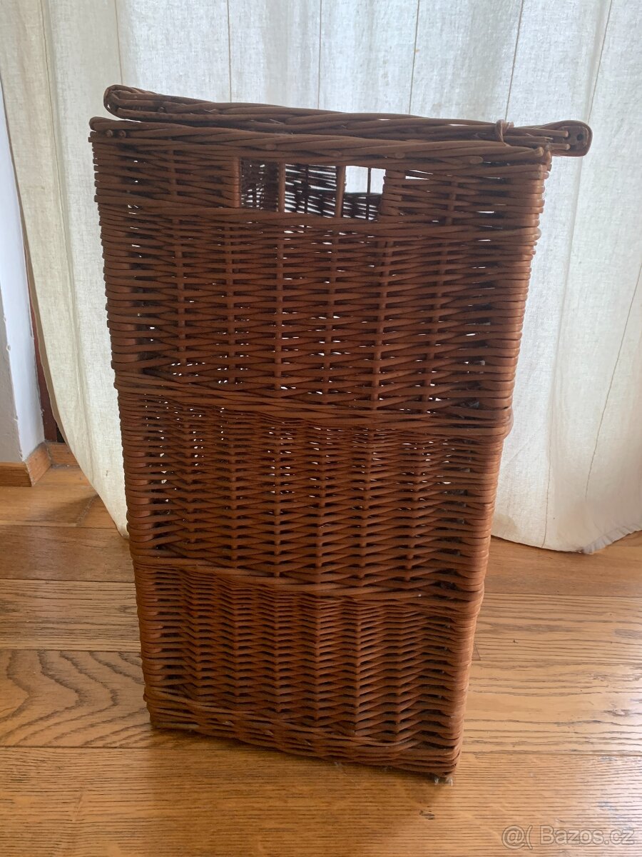 Proutěný koš na prádlo, Proutí - 2