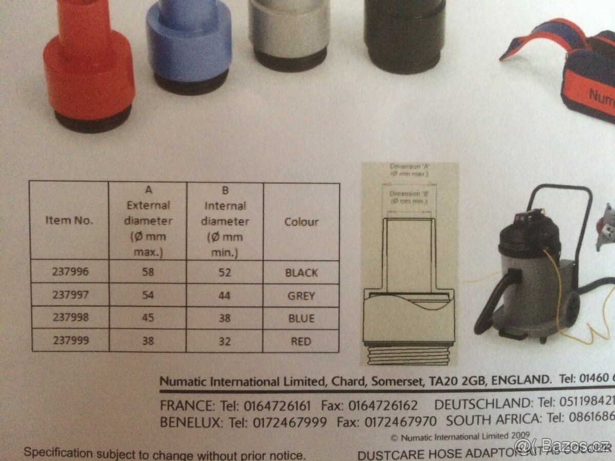Numatic adaptéry a sáčky - 2