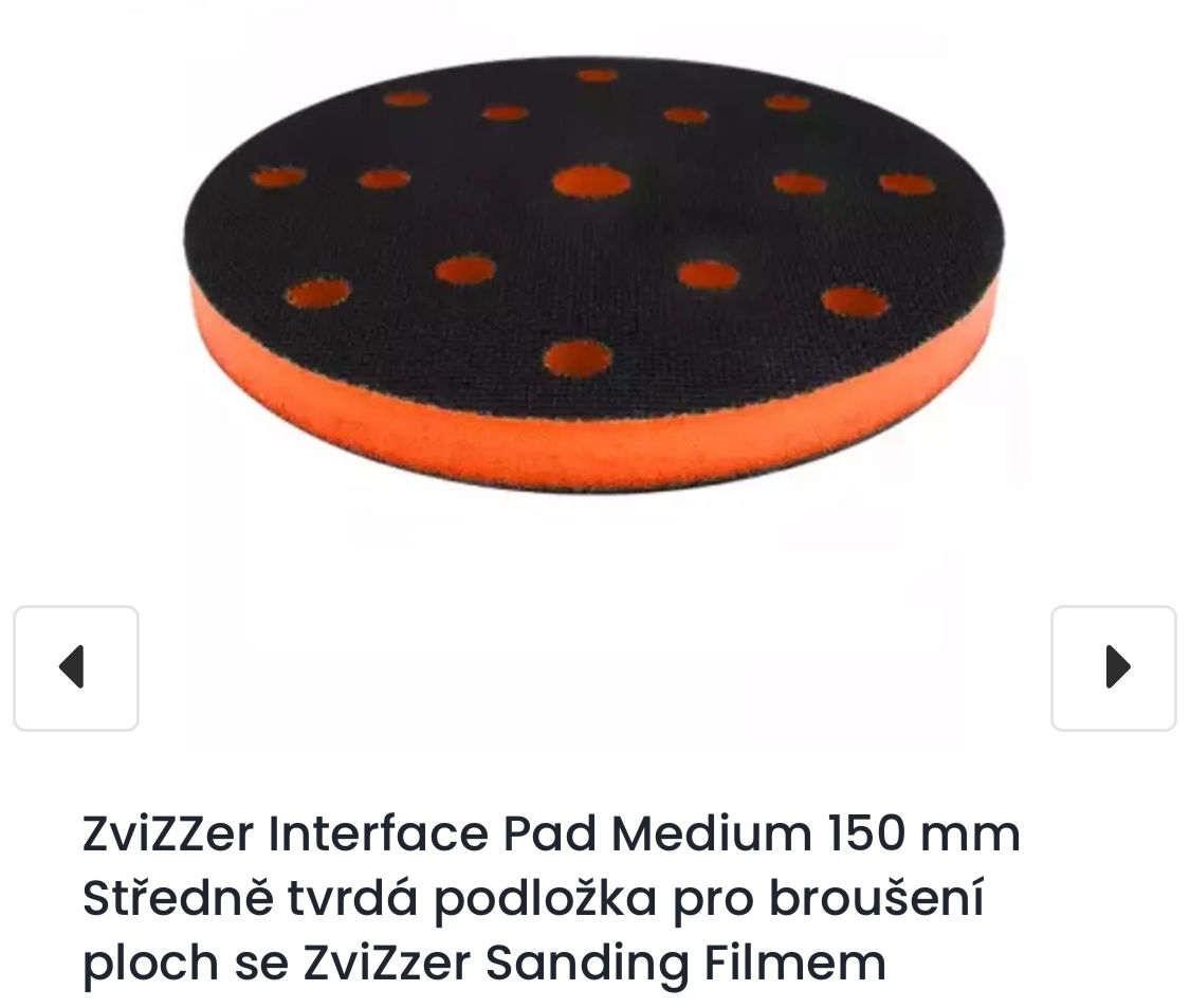 RUPES Bruska ER 03TE 3 mm výkmit - 2