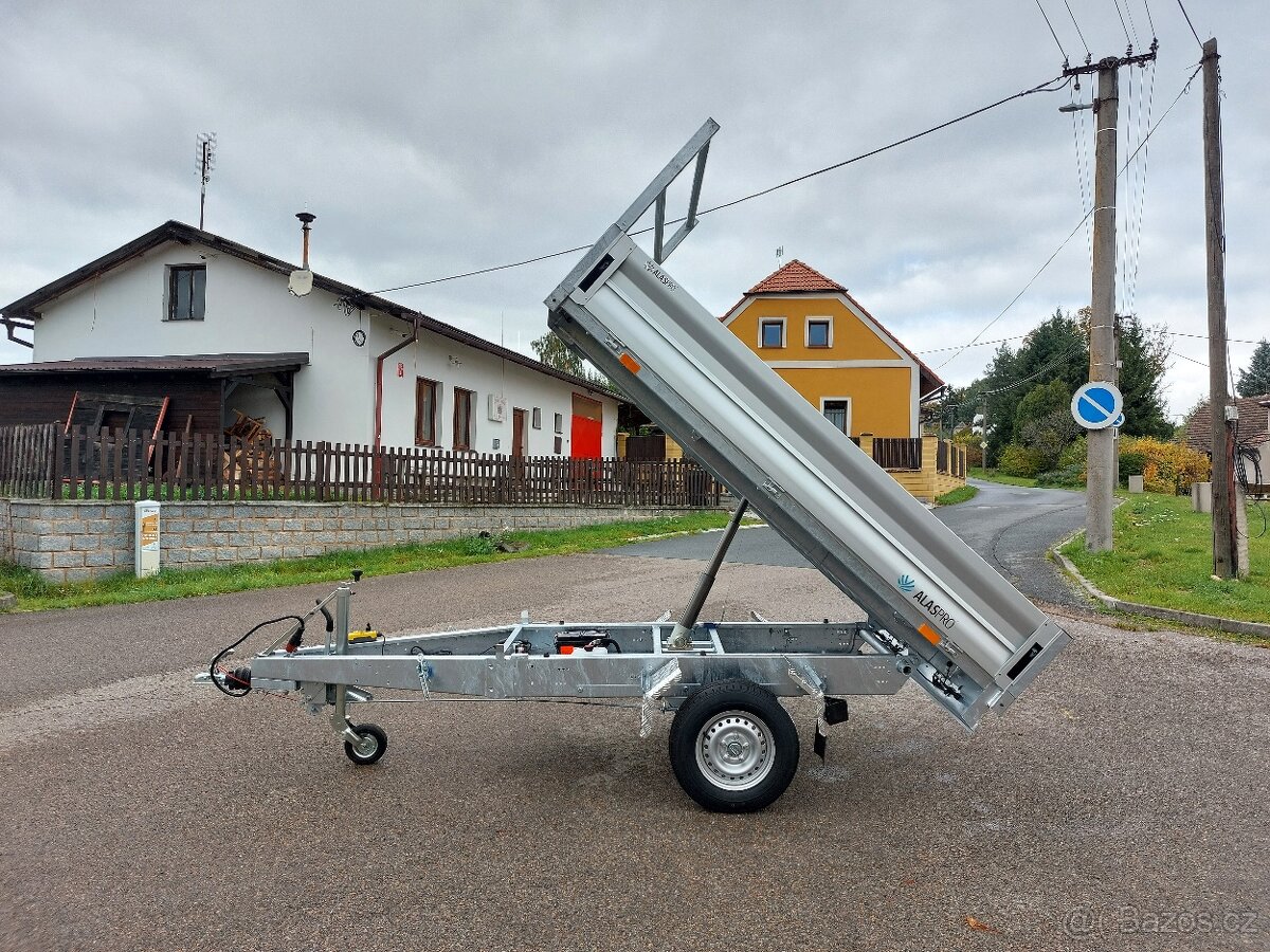 jednostranný elektrohydraulický sklápěč - 2