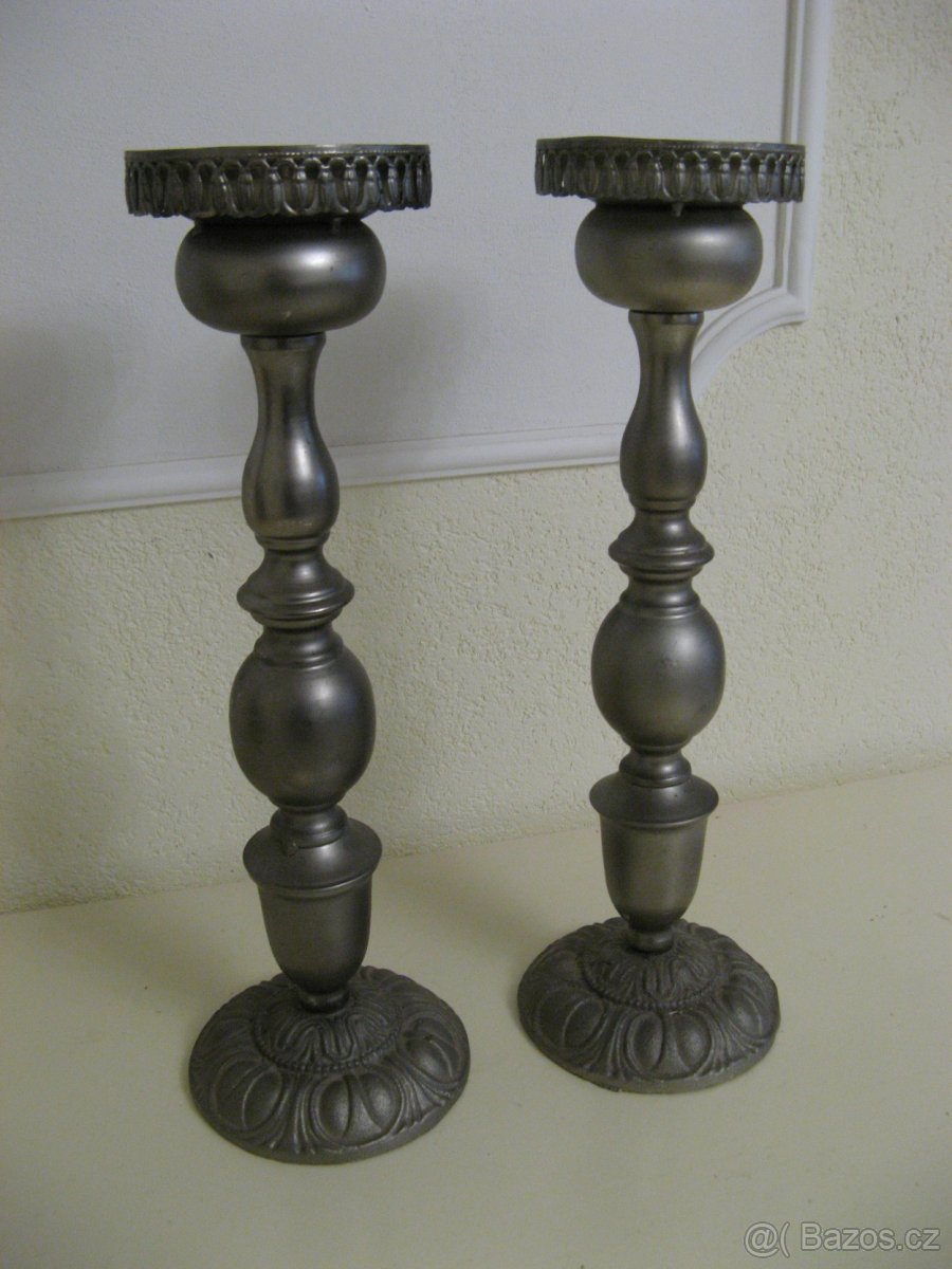 Párové svícny. CENA ZA VŠE. - 2
