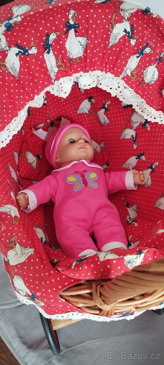 Proutěný kočárek - 2