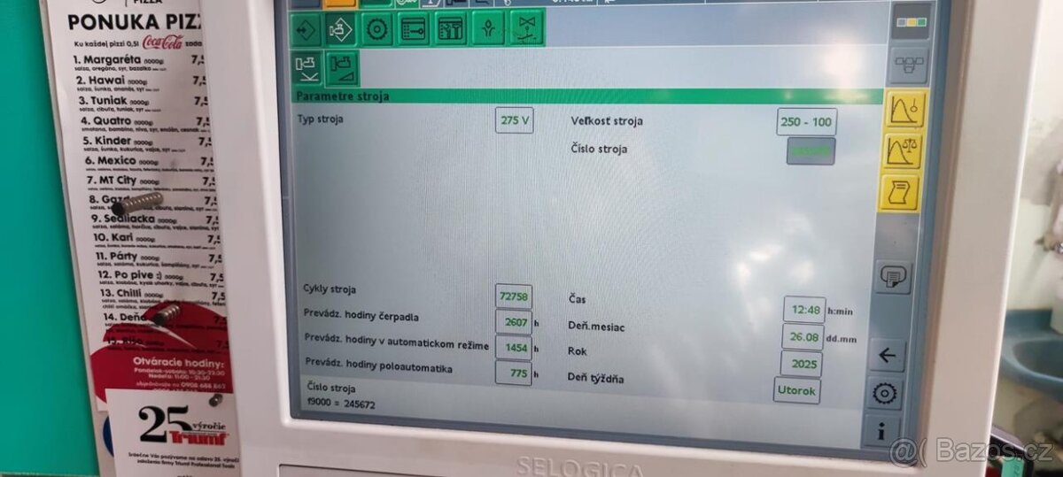 Vstřikovací lis na plasty ARBURG ALLROUNDER 275 V 250 - 2