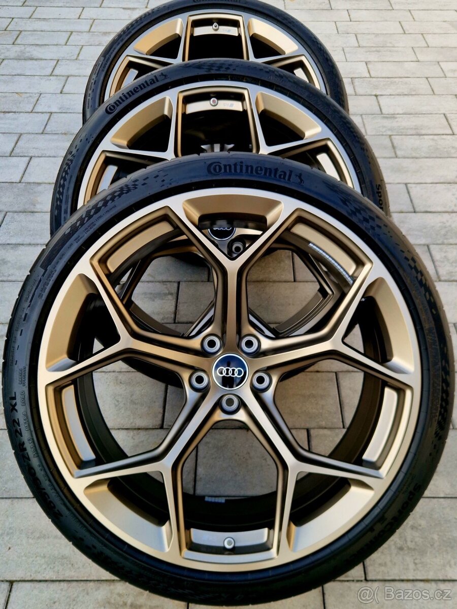 ORIG.AUDI RS6 PERFORMANCE R22 285/30/22 NOVE ZLATE 2025 - 2