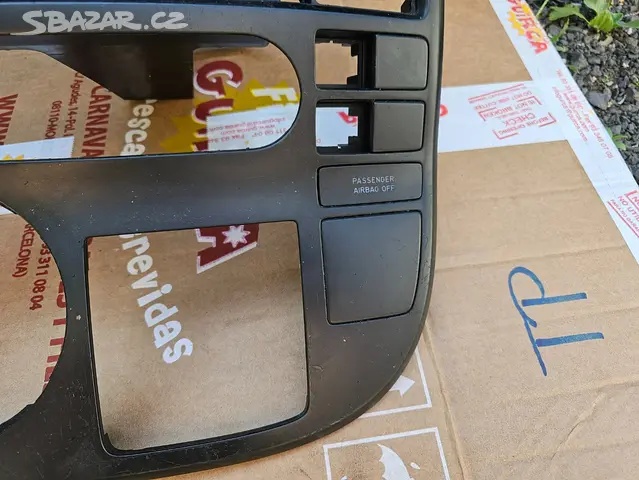 Středová konzole, dekor, plast VW Multivan T5 - 2