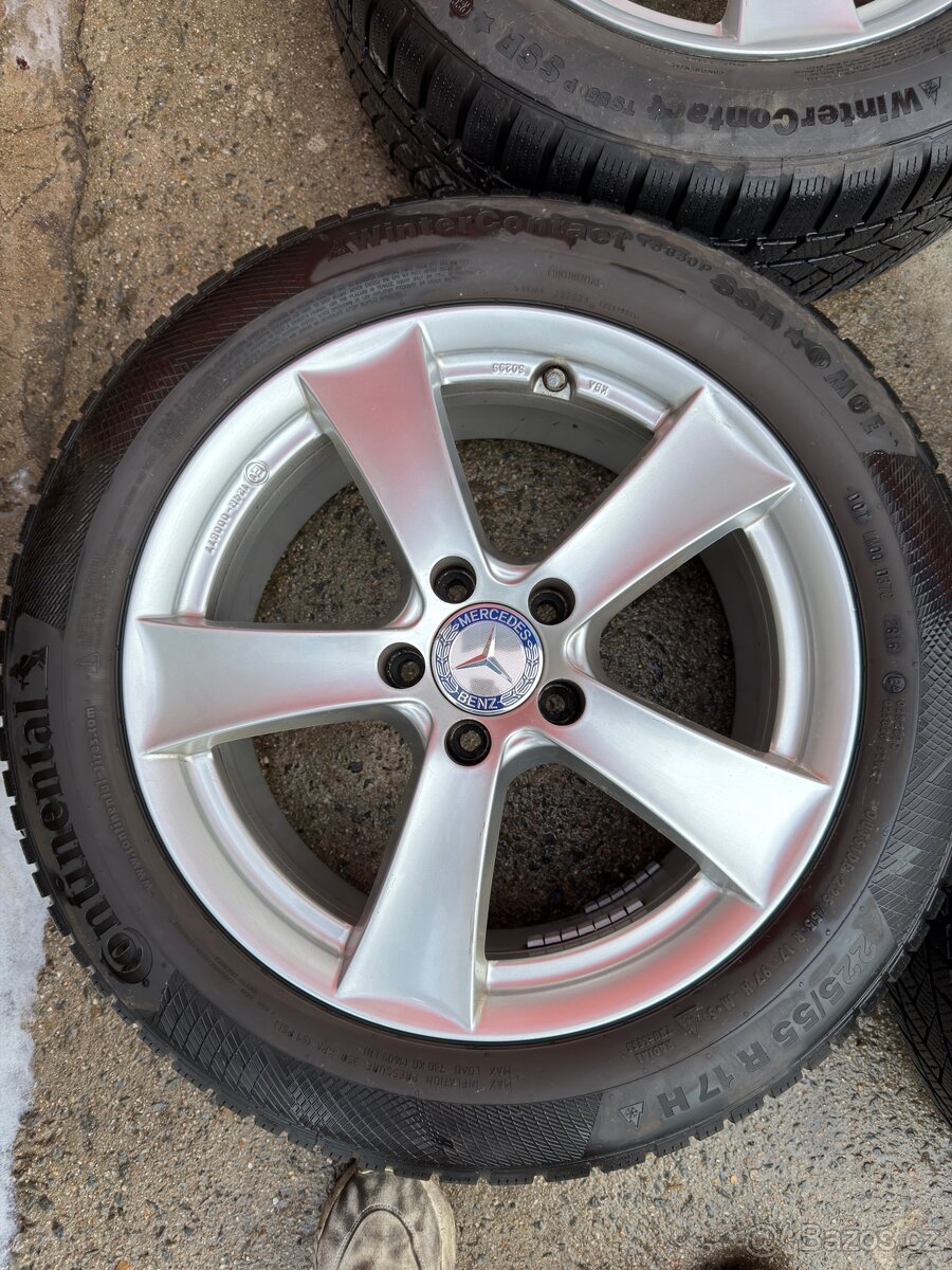 Originál Alu 5x112 R17 Mercedes - 2