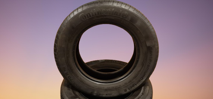 205/70/16 Continental, letní pneumatiky. Poslání na dobírku - 2