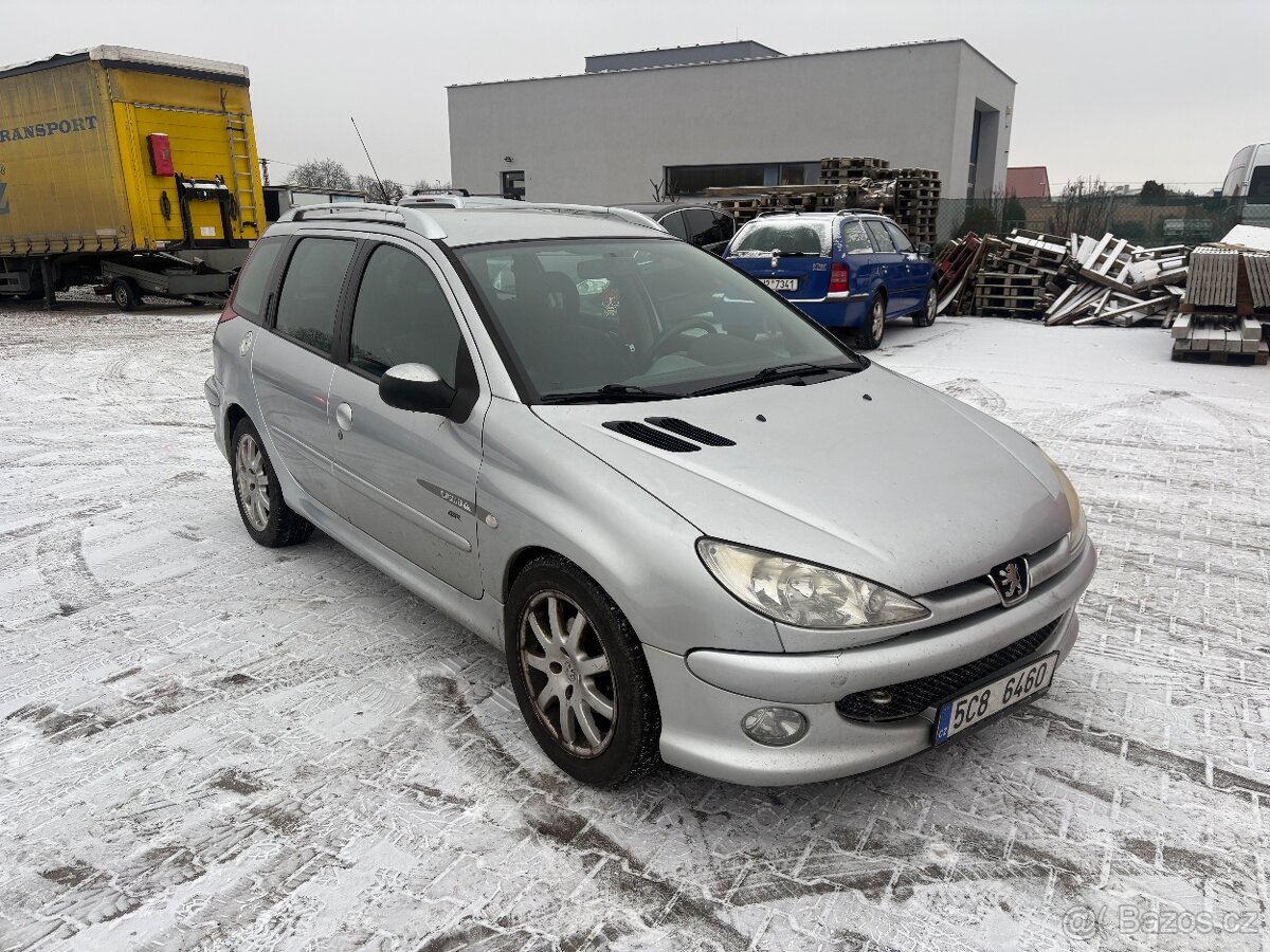 Peugeot 206 1,6HDI 80kw r.v. 2004 - 2