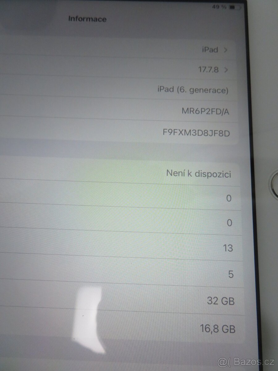 Tablet - Apple iPad (6th generation) Wi-Fi, Cellular 32GB - 2