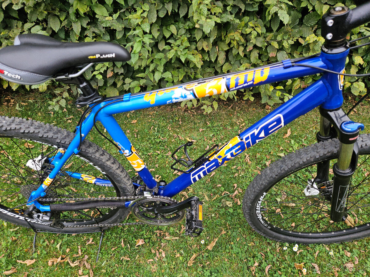 26" horské hliníkové kolo MAXBIKE, rám 19" 3x9+hydraulika - 2