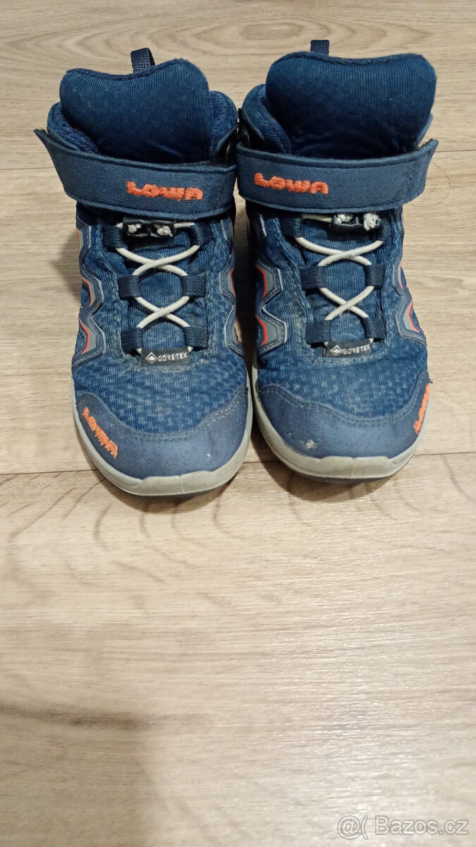 Kotníkové boty zn. Lowa s GoreTex - vel. 27 - 2