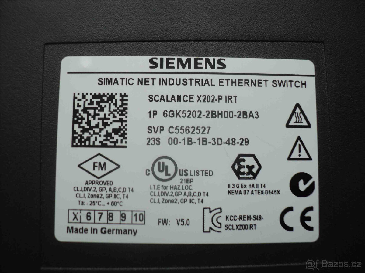 Siemens Scalance X202-P IRT - 2