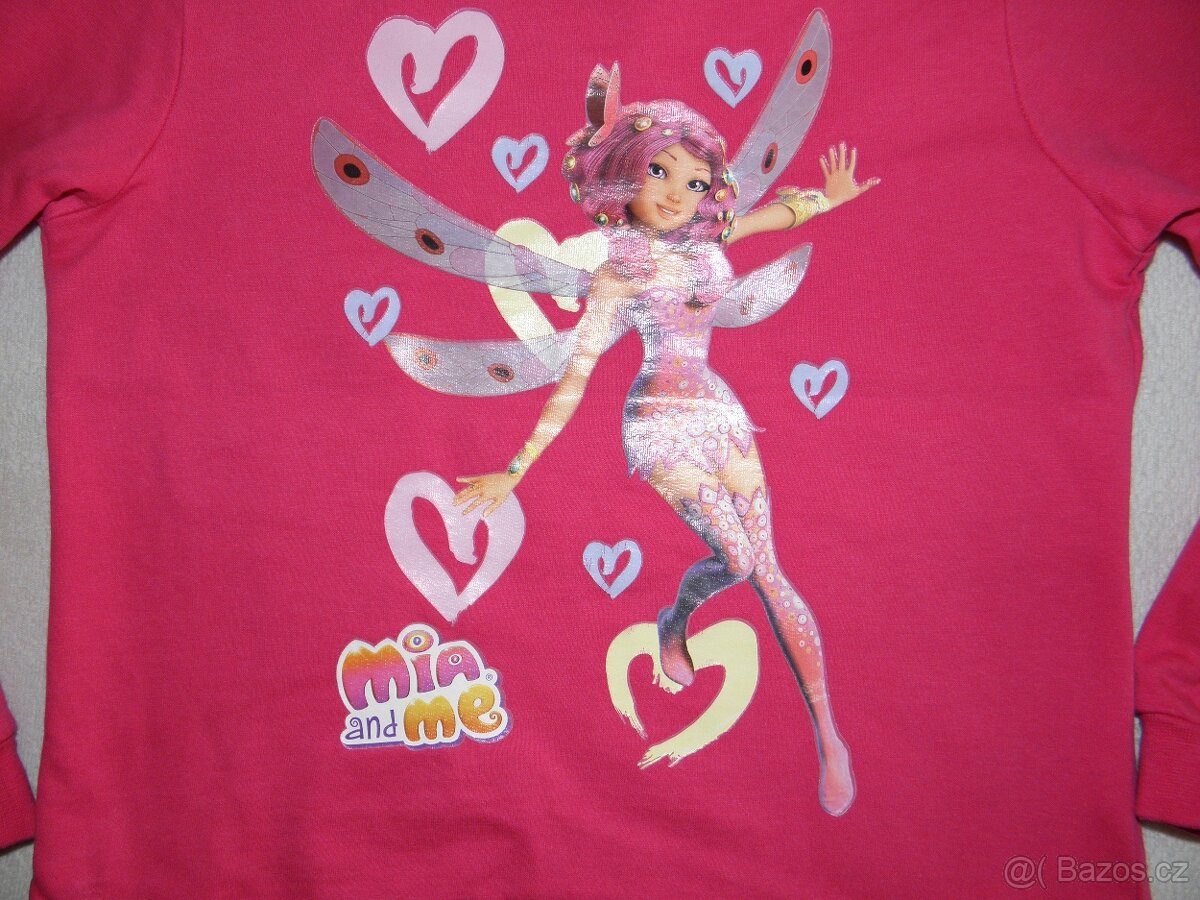 Dívčí mikina Mia and me vel.122/128 - 2