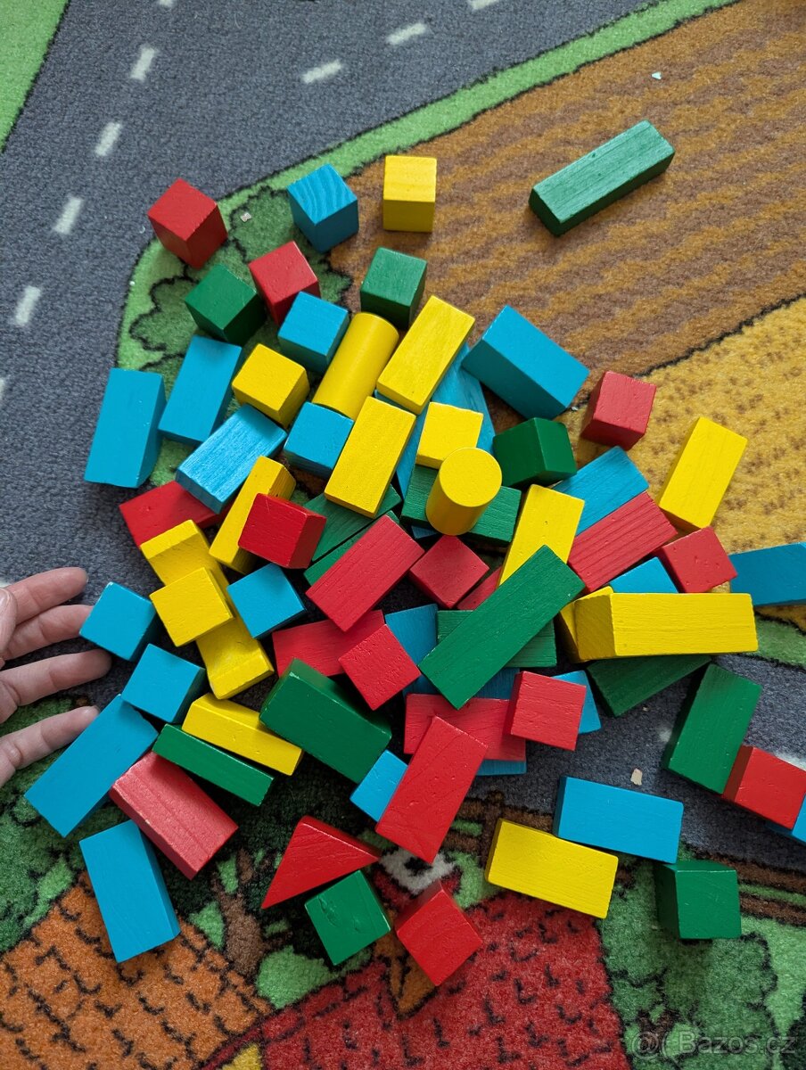 Kosticky drevene - 2