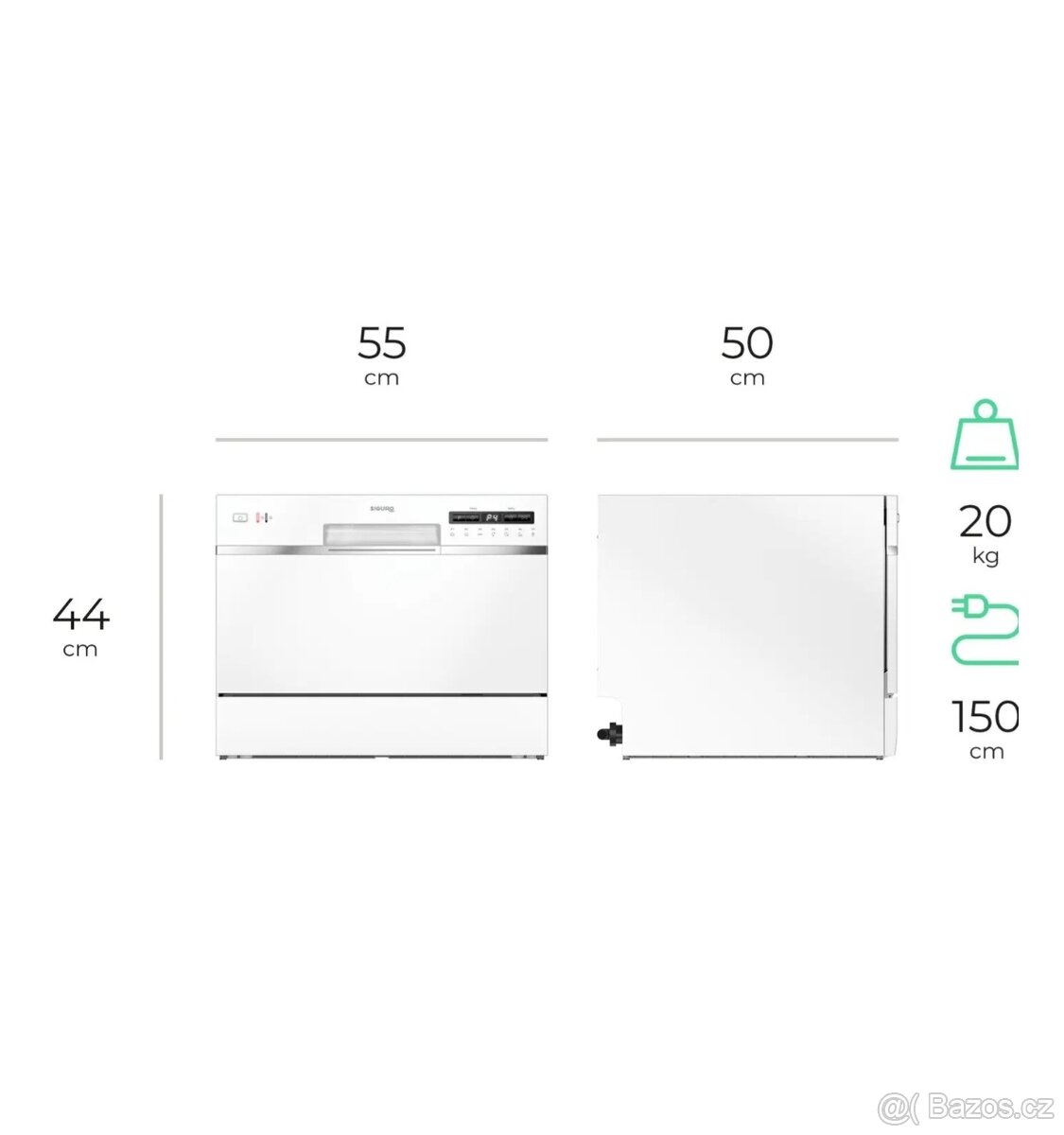 Stolní myčka nádobí Siguro - 2