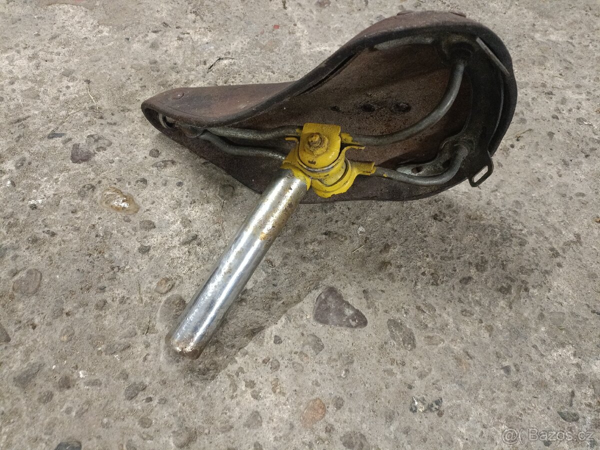 Kožené sedlo favorit - 2