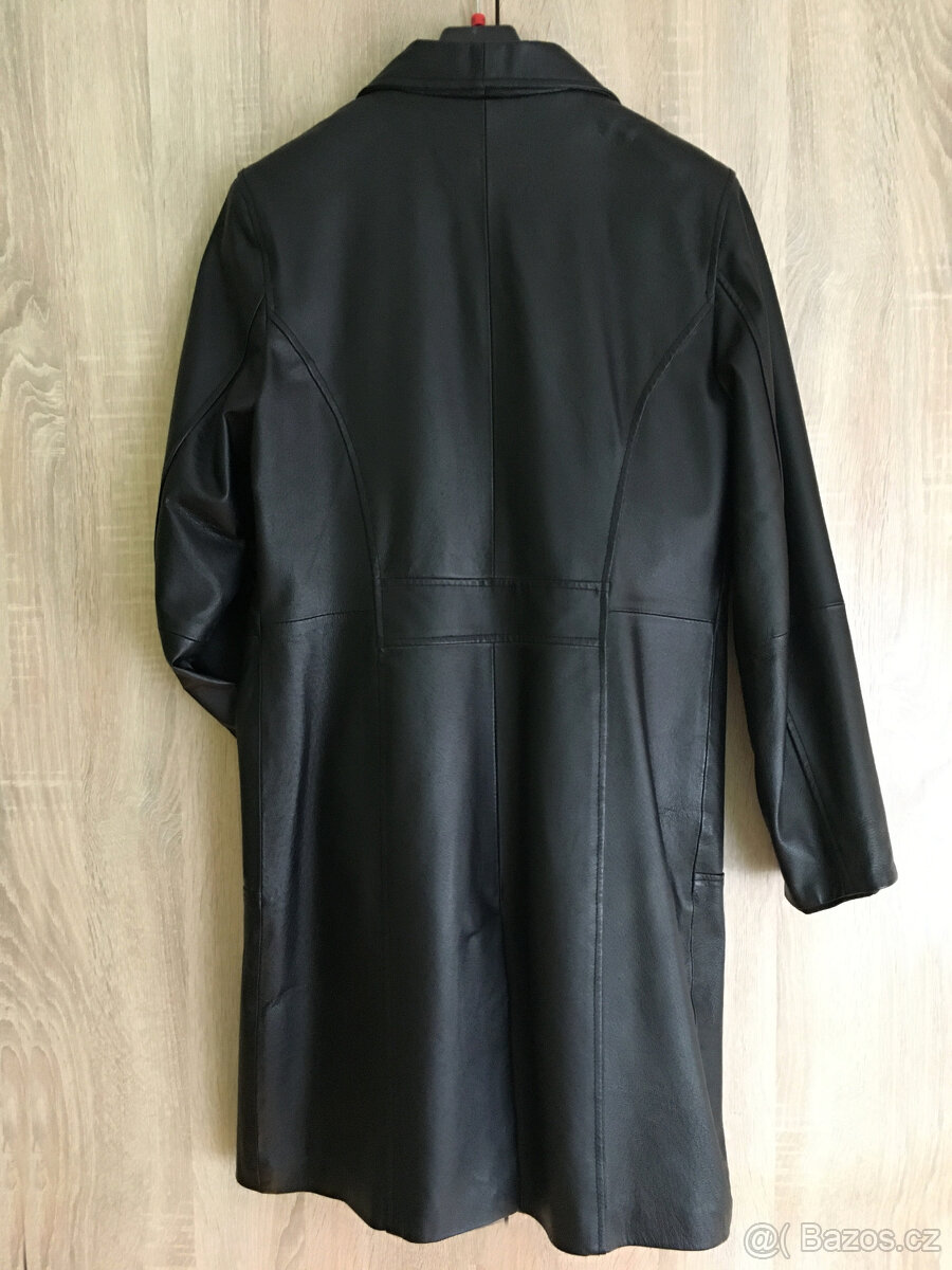 Kožený plášť Evoco, vel. XL - 2