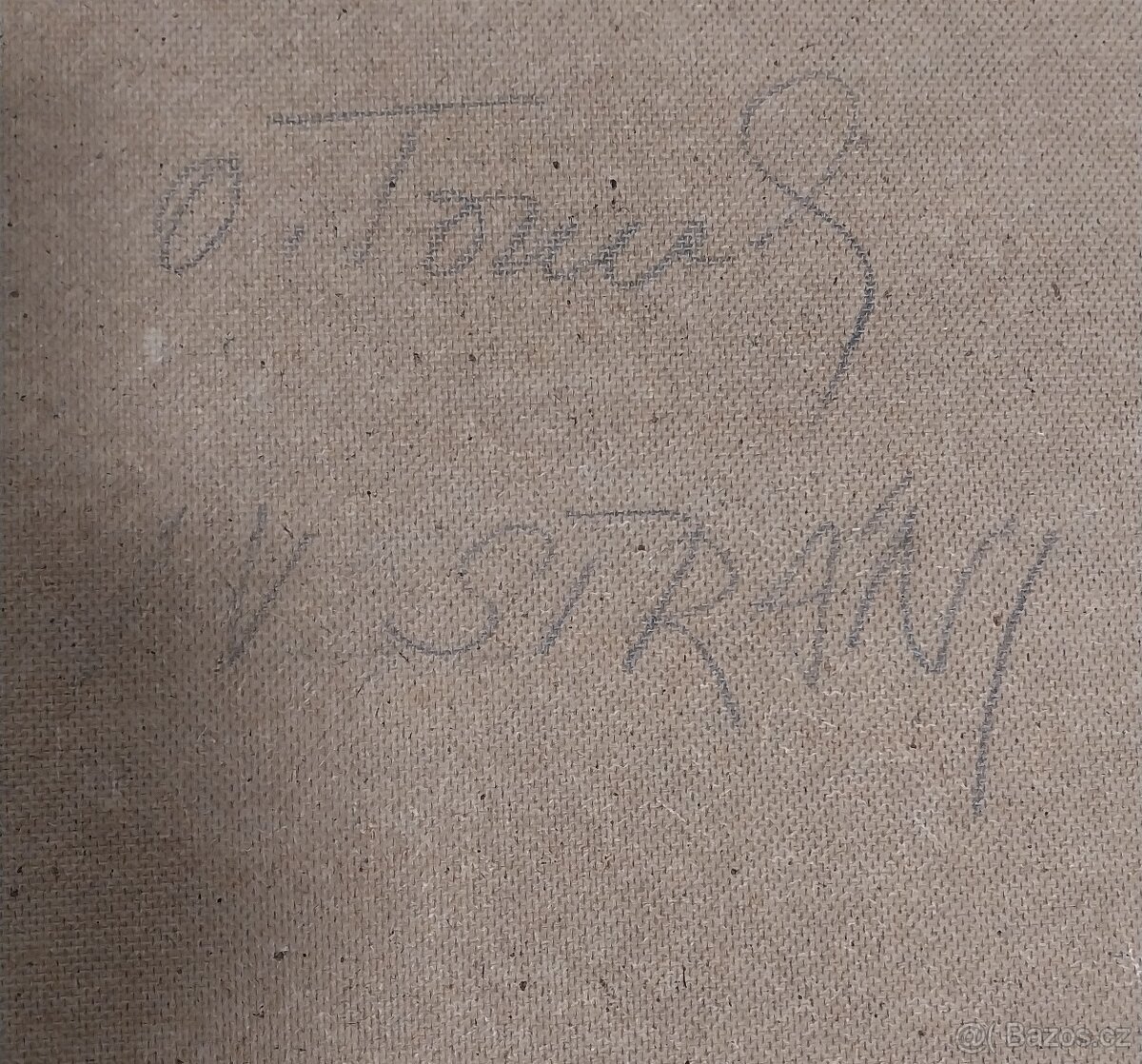 Obraz v rámu Oldřich Tomek - originál - 2