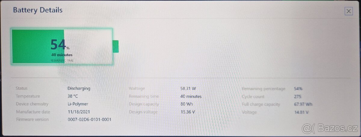 Herní notebook Lenovo Legion 5 Pro /RTX 3070 /165Hz - 2