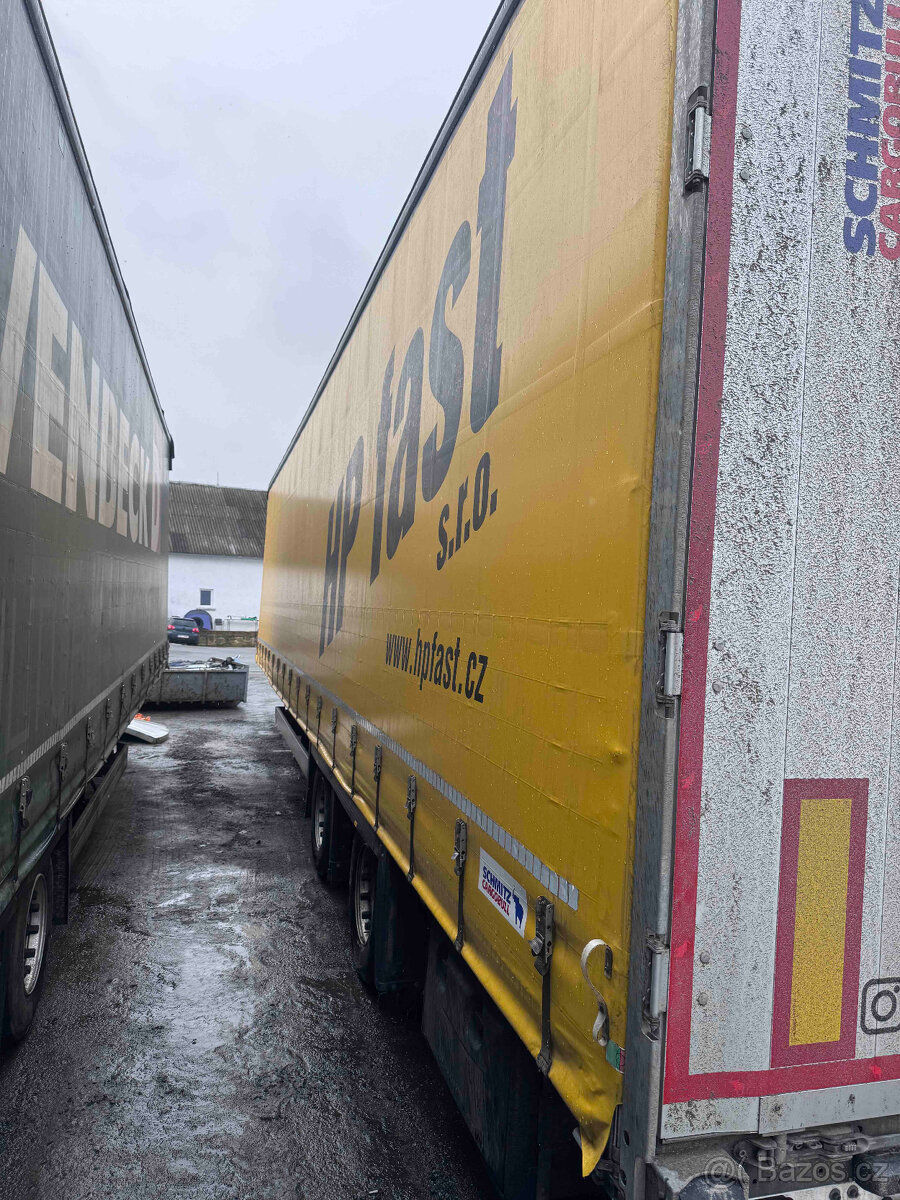 Schmitz Cargobull SCS 20/L - 13.62 Mega valníkový návěs - 2