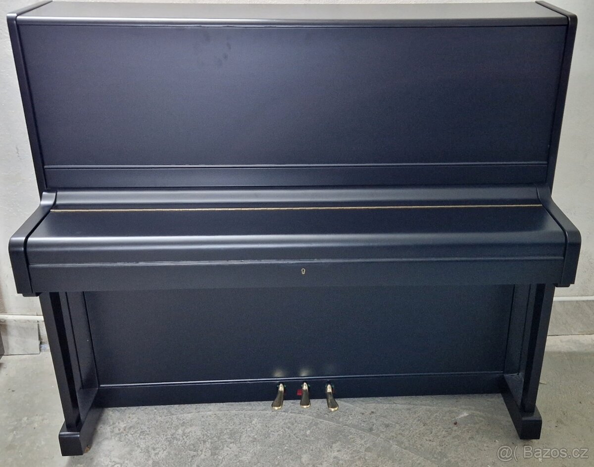 Černé piano Scholze 125 - Petrof - Renner r.v. 1999 - 2
