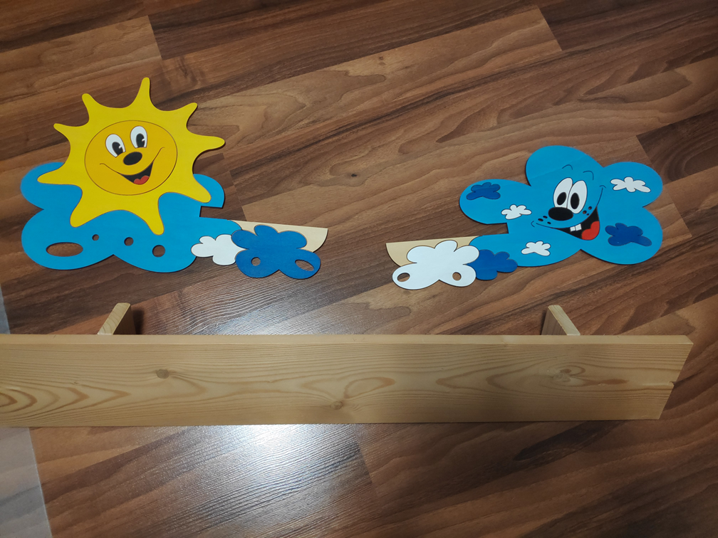 Hodiny+lampička+polička - 2