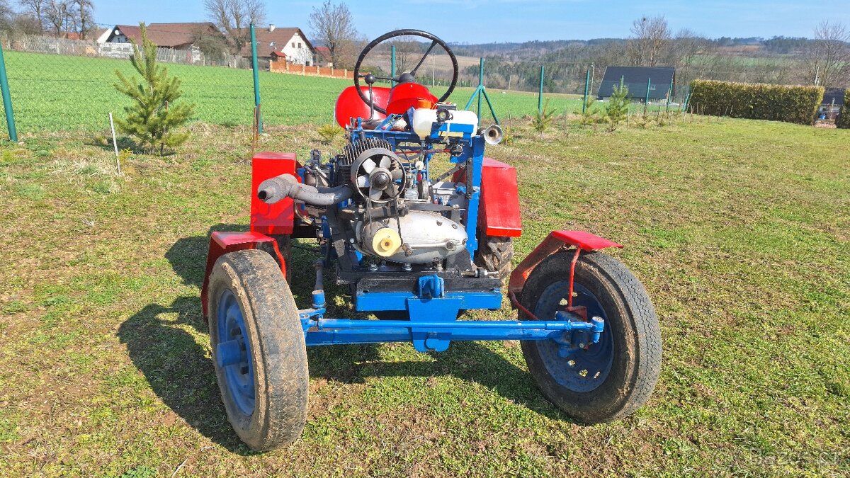 Malotraktor, fréza - 2