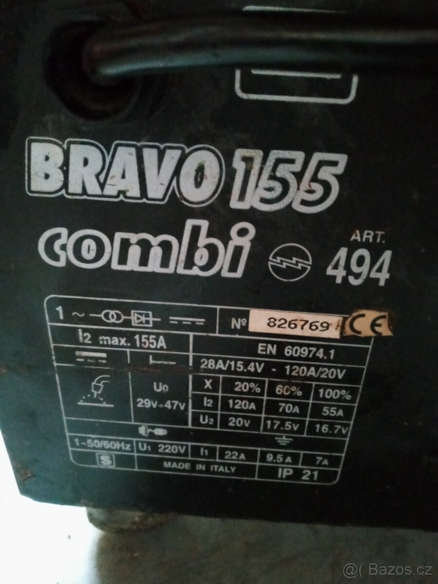 BRAVO 155 combi (art. 494) CO2 svářečka - 2