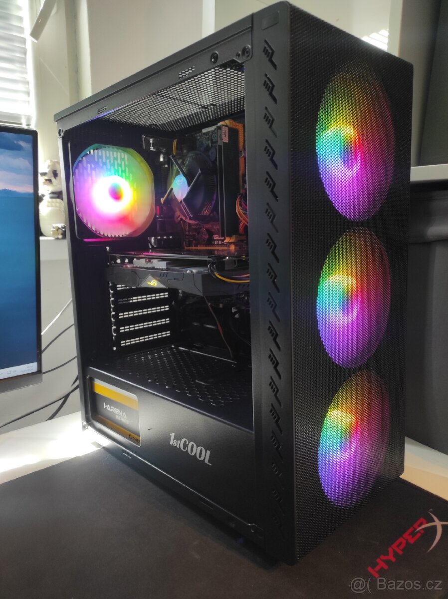 Herní počítač Intel i5, Nvidia GTX 1050, RAM 8GB, SSD - 2