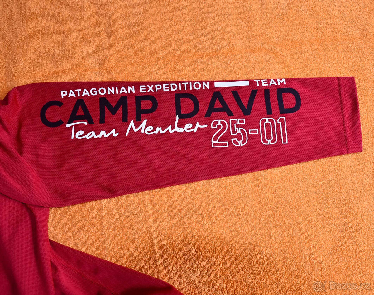 Funkční triko vínově červené Camp David - 2