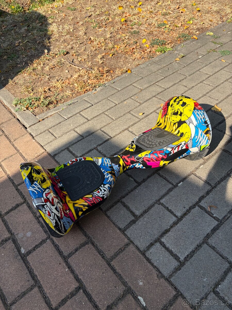 Hoverboard Offroad E1 Graffiti Yellow - 2