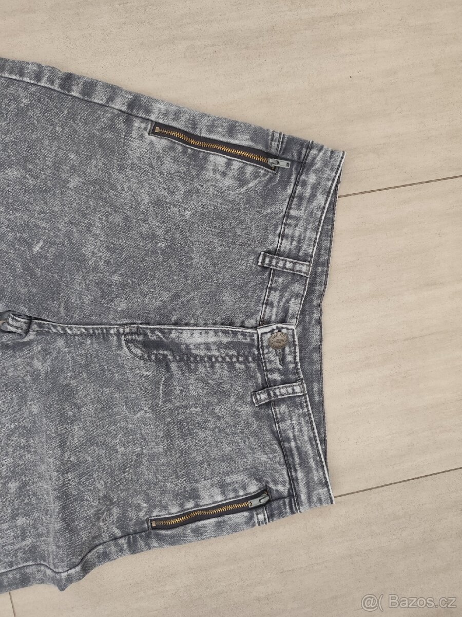 Chlapecké džínové kraťasy, vel. 158 - 2