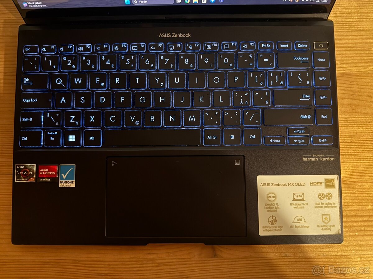 Prodám ASUS Zenbook 14X OLED (Ryzen 5, 8GB/512GB) - Velmi do - 2