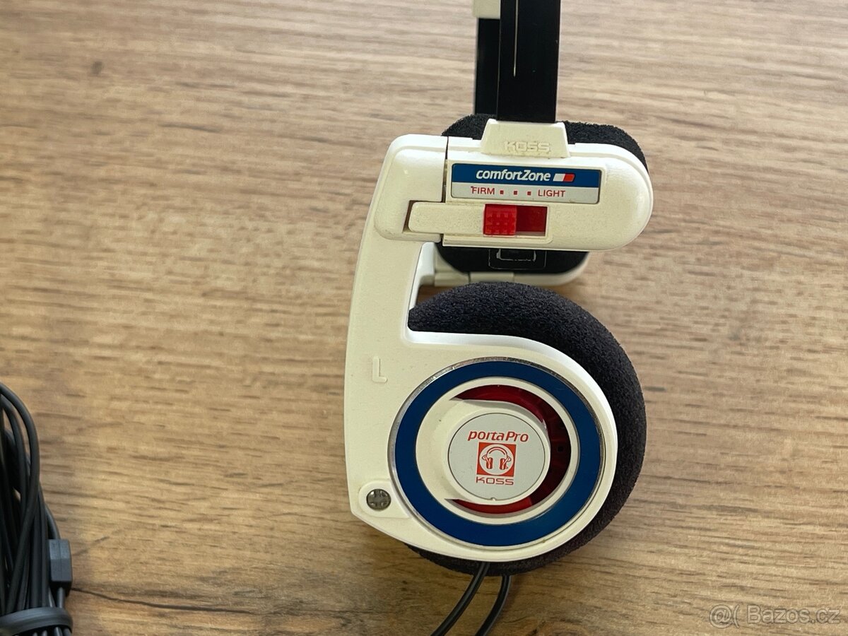 Sluchátka KOSS Porta Pro White – limitovaná edice - 2