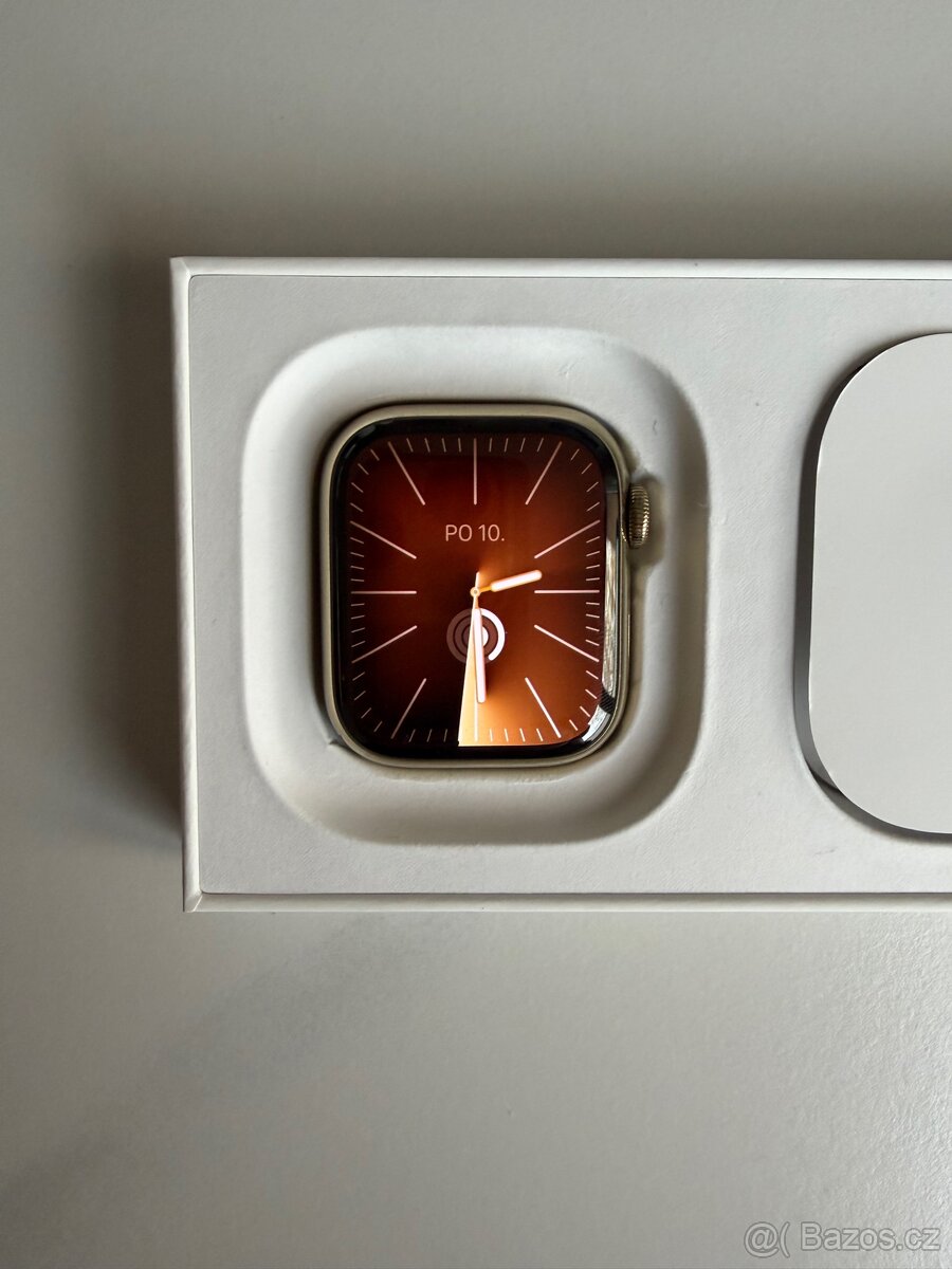 Apple Watch Series 9 41mm Cellular Ocel - Záruka - 2