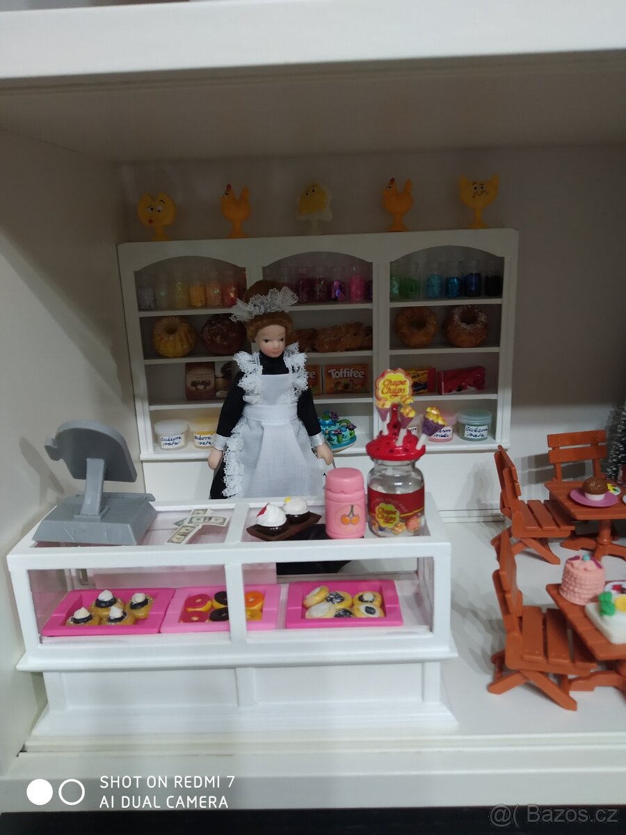 Cukrárna pekárna pro sběratele nábytek miniatura 1:12 - 2