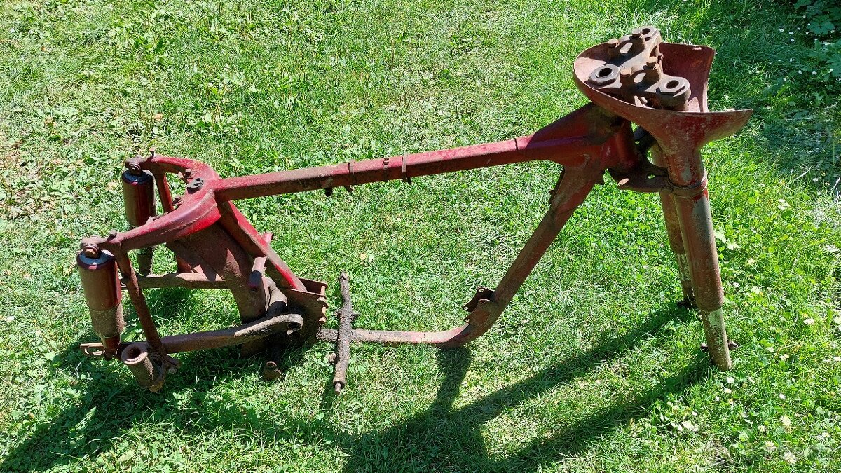 Rám s tlumiči Jawa-ČZ 150 typ 352 půlbuben - 2