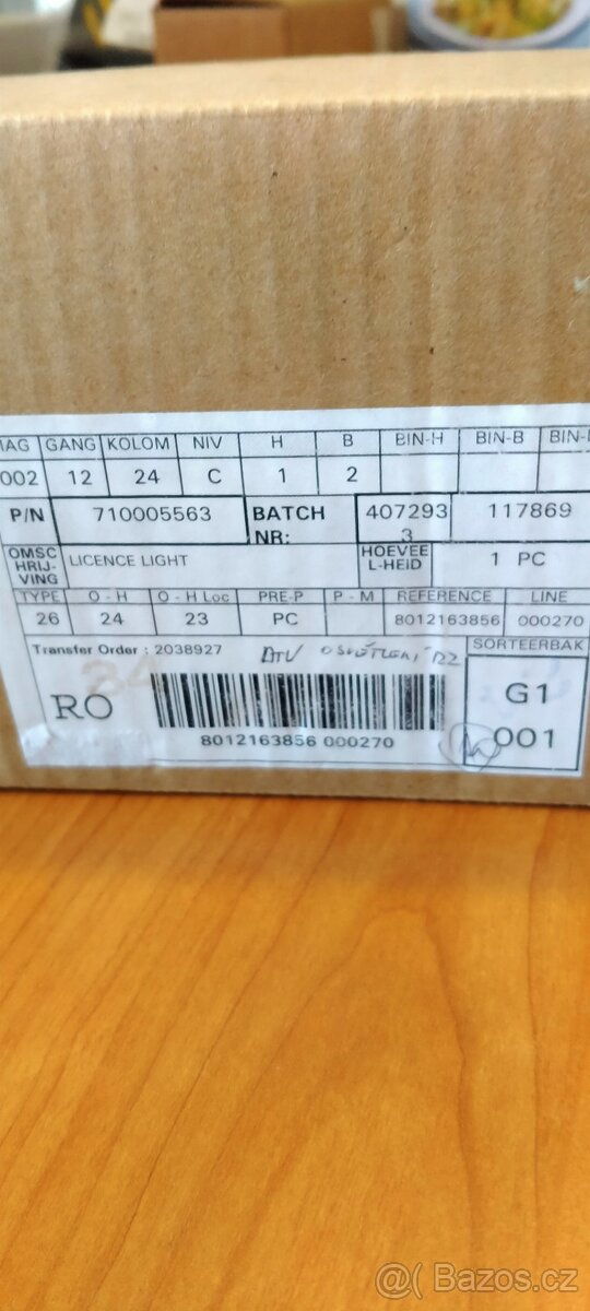 Can-Am osvětlení SPZ T3 - 2