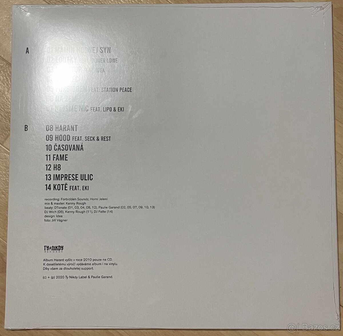 Vinyl Paulie Garand - Harant LP - 2